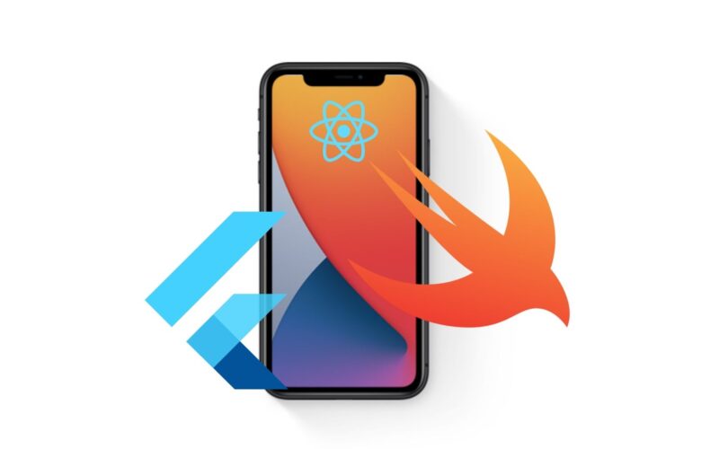 swift vs react native vs flutter for iOS app development