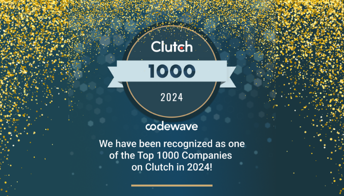 Global Spotlight on Codewave Clutch Top 1000 Achievement!