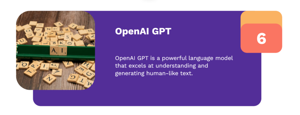 6. OpenAI’s GPT
