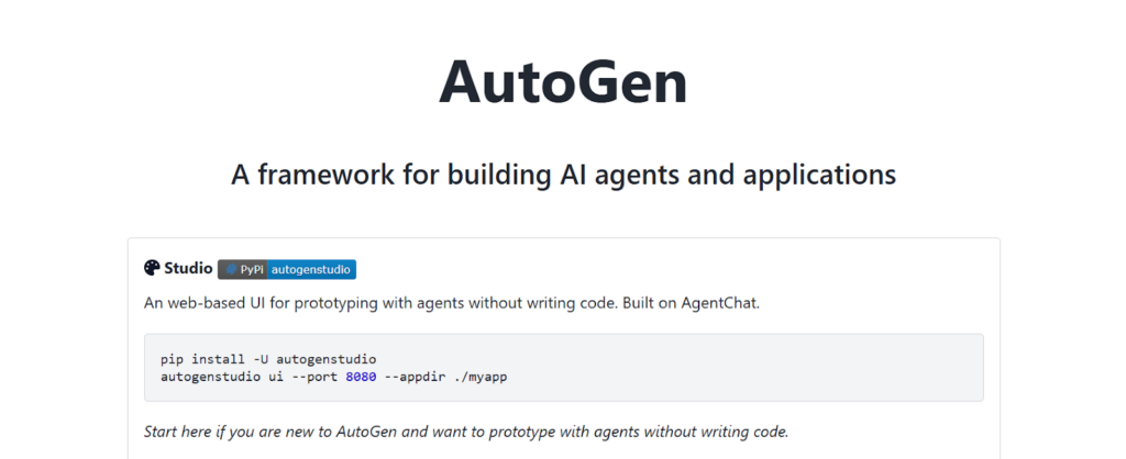 2. AutoGen