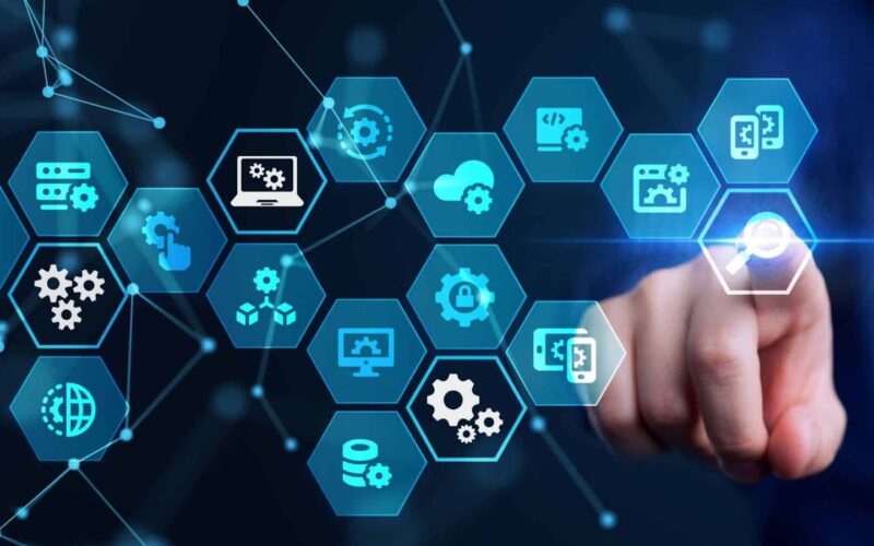 Disruptive technologies reshaping business operations.