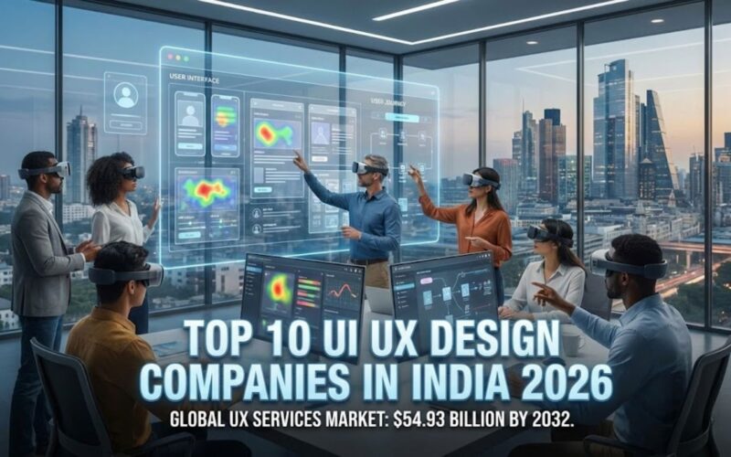 Top 10 UI UX Design Companies in India 2026